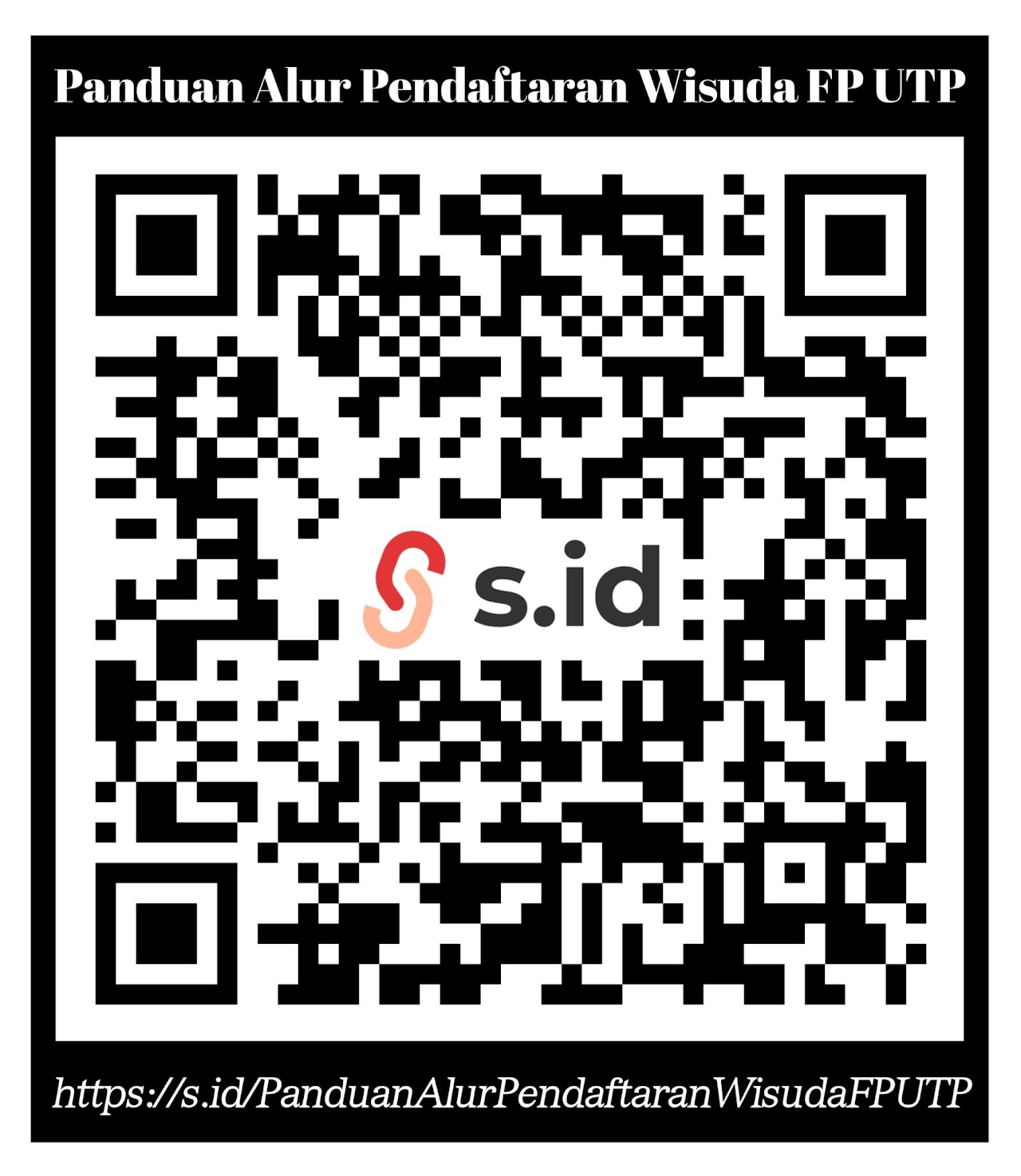 QR Code Panduan Wisuda