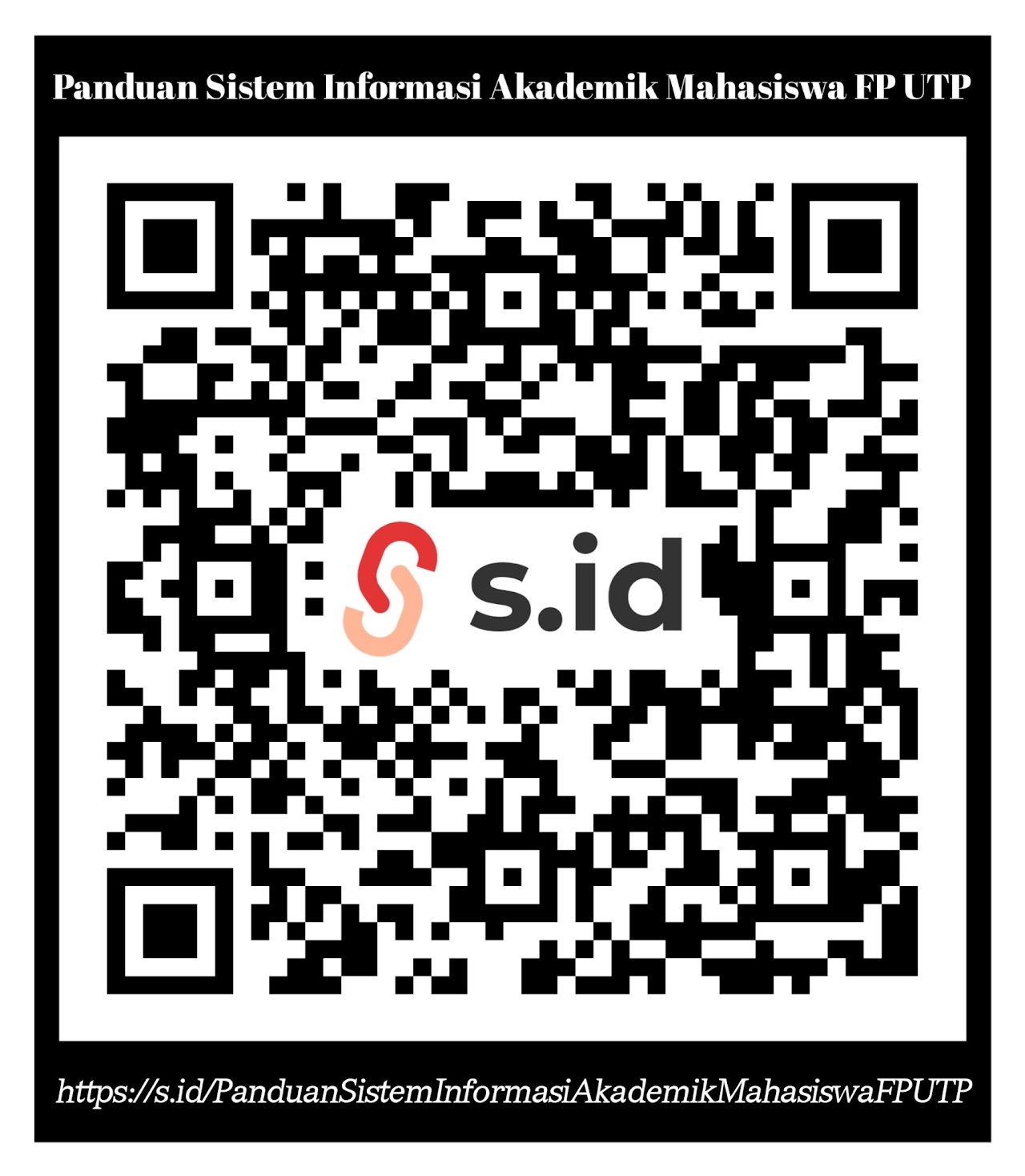 QR Code Panduan SIAKAD